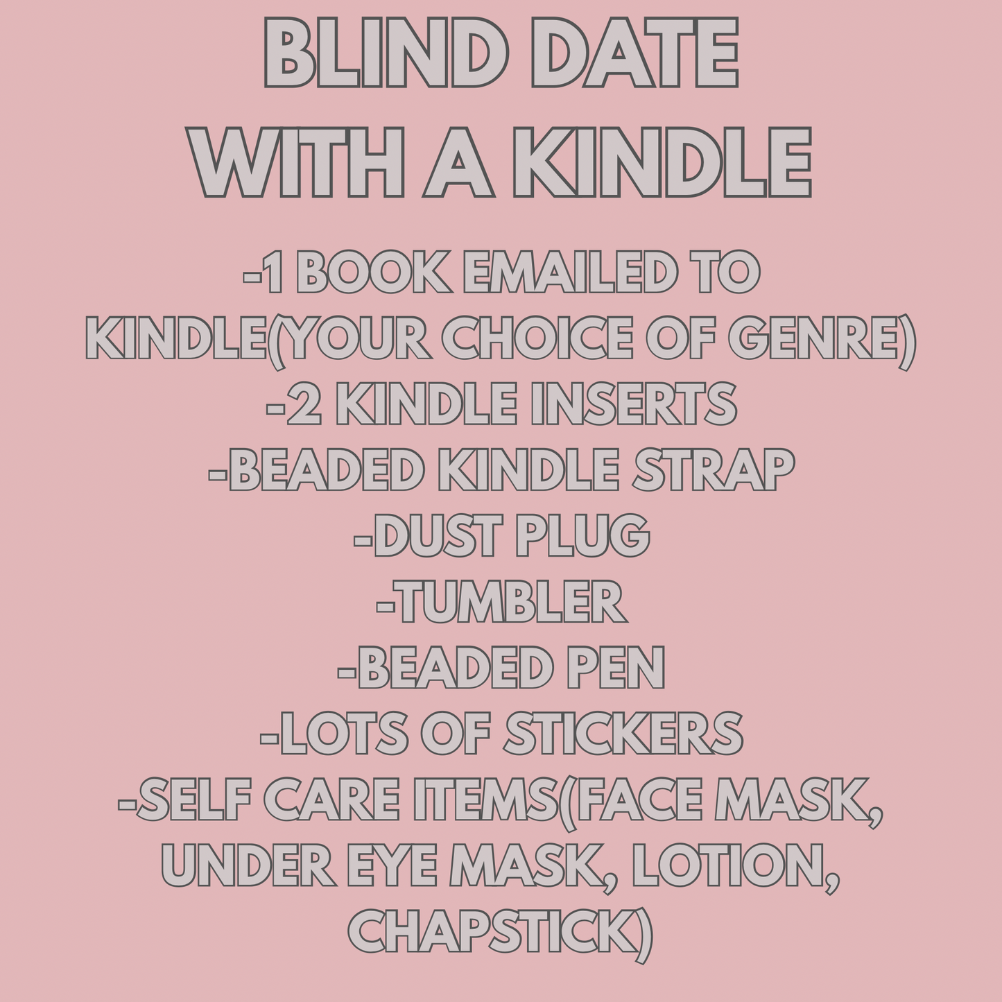 Blind Date with a Kindle